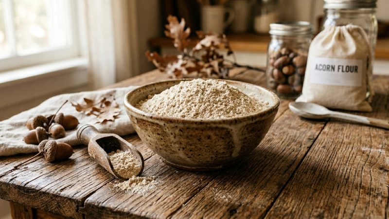 Acorn Flour: A Guide to Making Your Own Nutritious and Gluten Free Flour