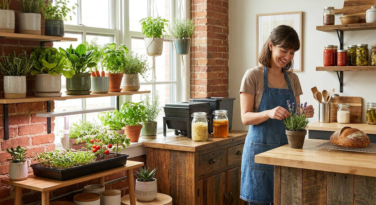 Apartment Homesteading