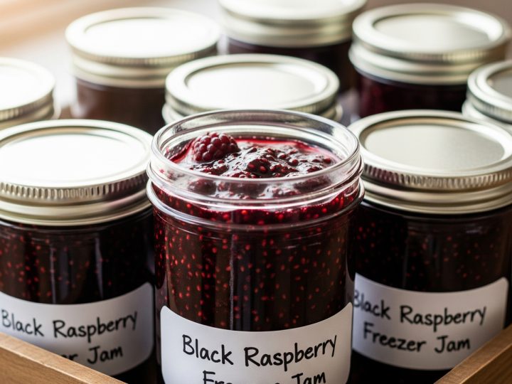 How to Make Homemade Black Raspberry Freezer Jam
