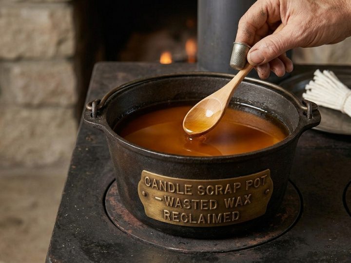 The Candle Scrap Pot