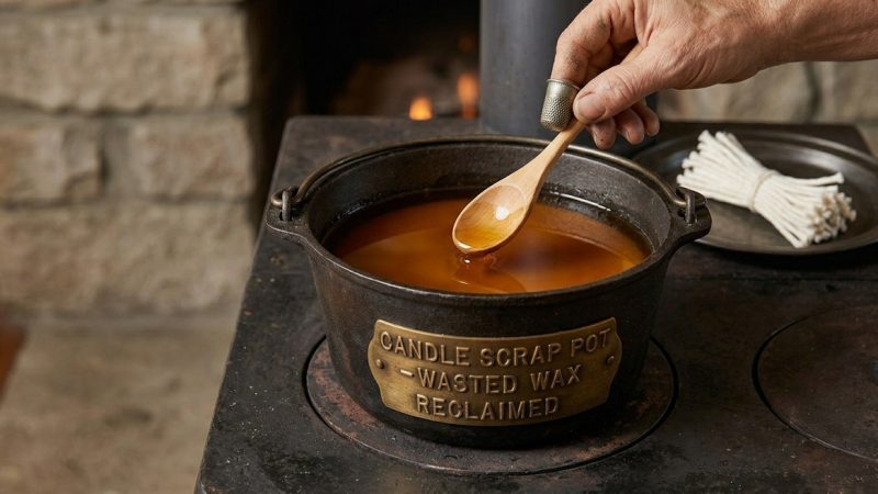 The Candle Scrap Pot