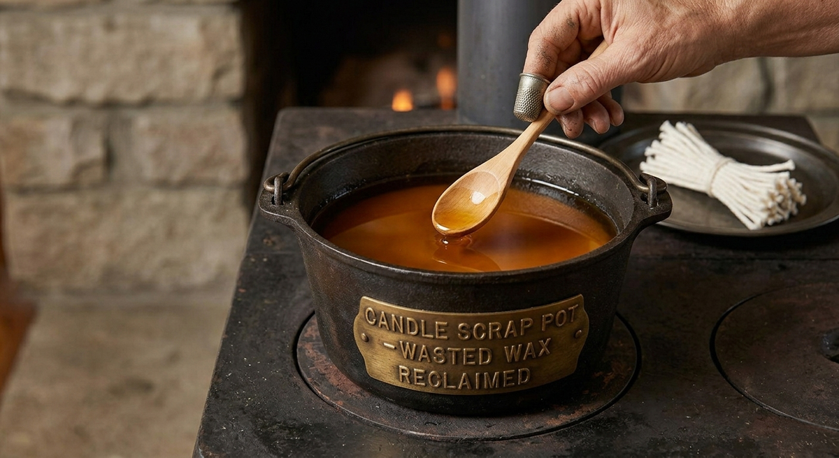 The Candle Scrap Pot