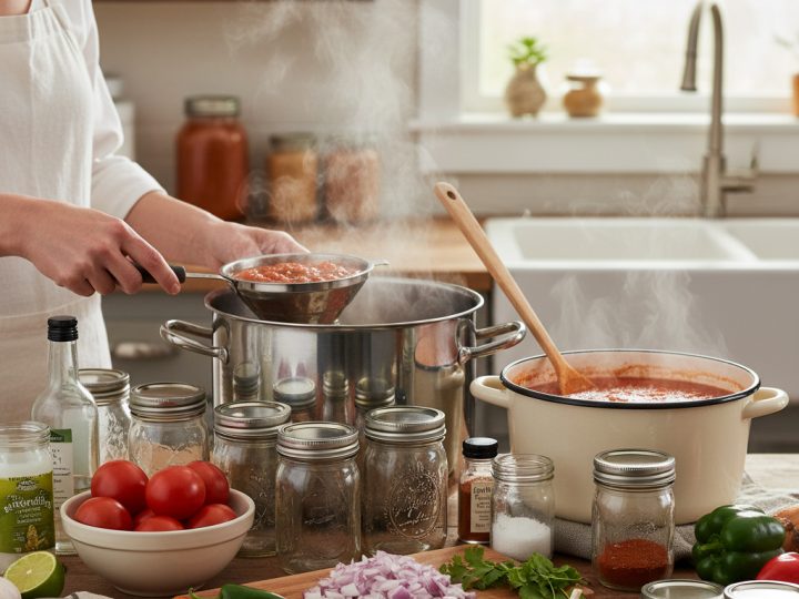 Recipes for Canning Hot and Mild Salsa