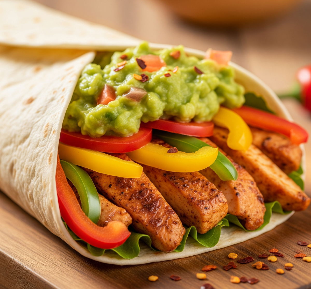 Easy Chilli Fiesta Chicken Wraps: Your New Family Favorite!
