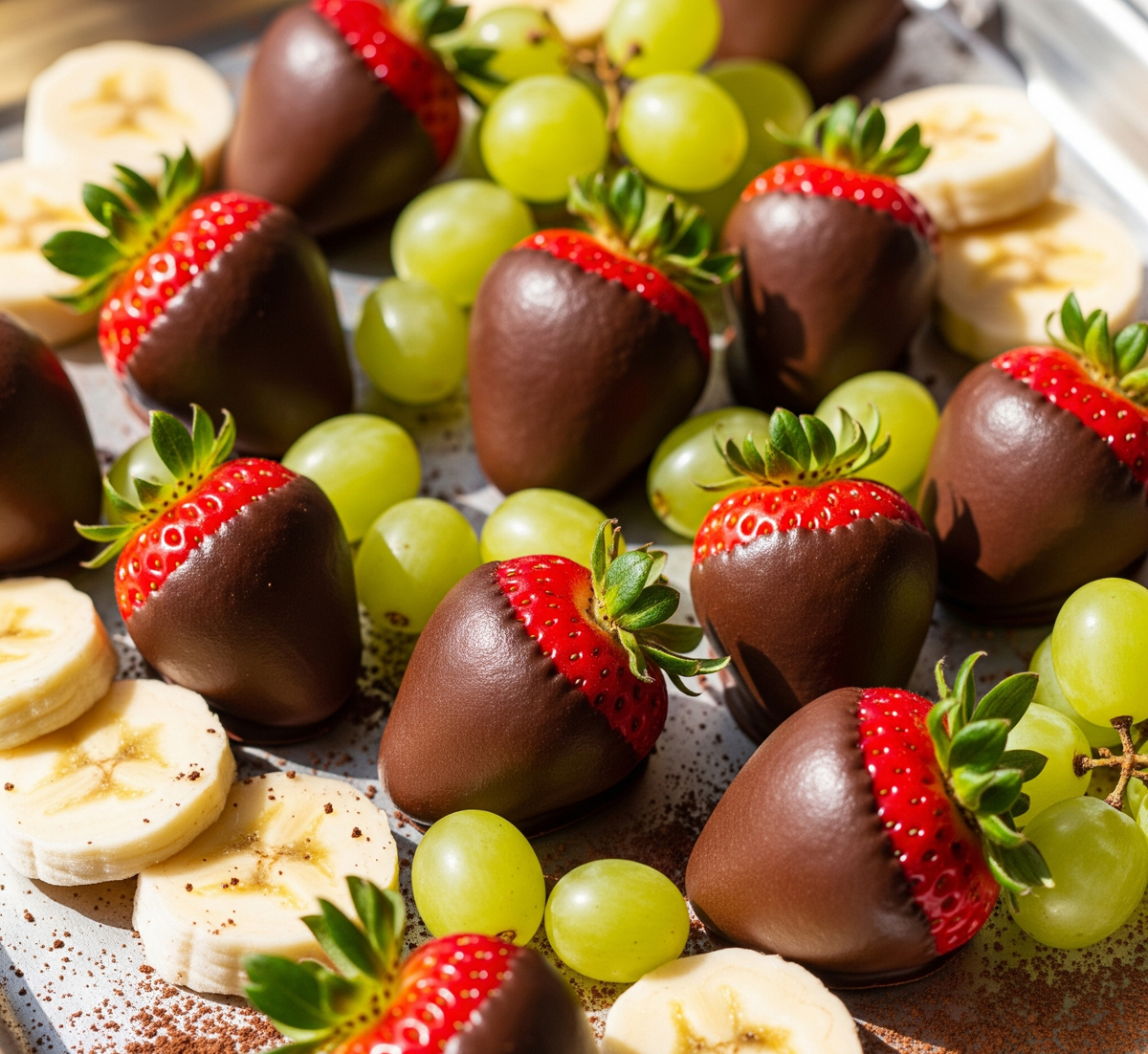 Chocolate-Dipped Fruit