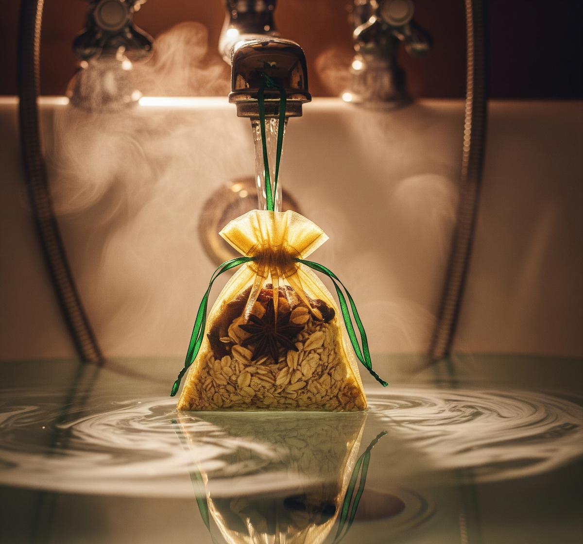 DIY Luxury Christmas Bath Soak