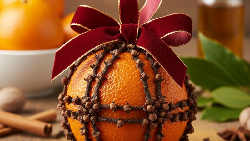 🍊 How to Make Traditional Pomanders for Holiday Scent