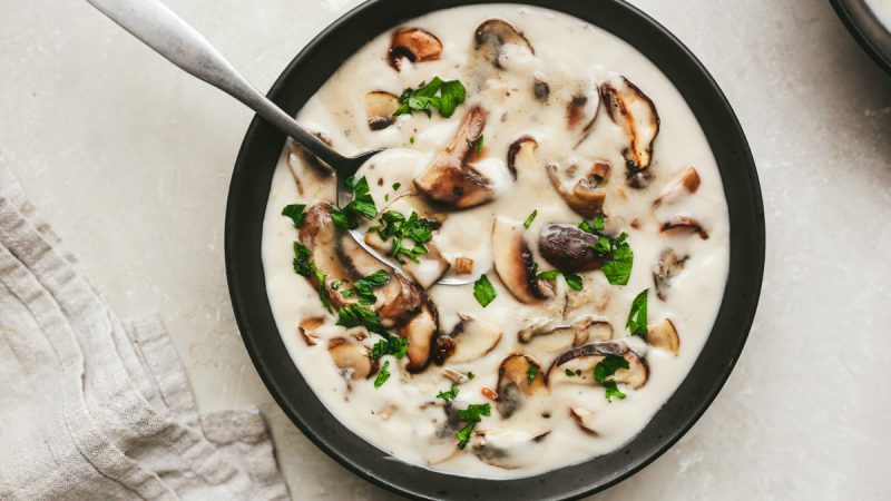 Classic Cream of Mushroom Soup