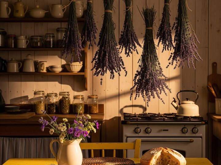 Drying Lavender