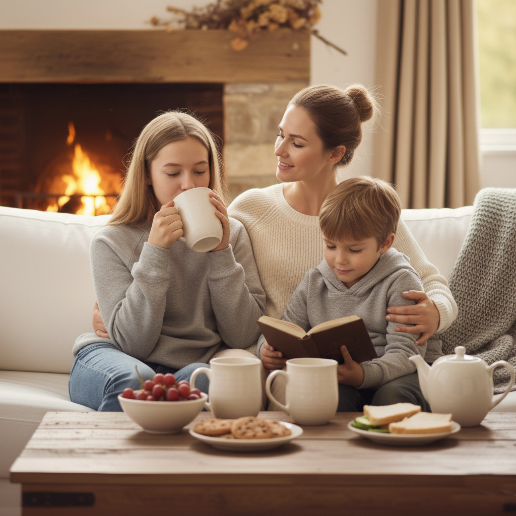 Draw Closer to Your Kids with a Daily Afternoon Tea Time