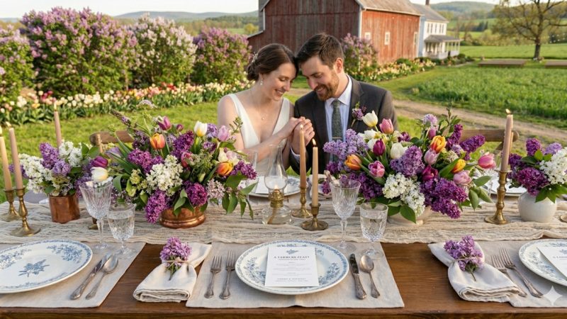 The Charm of a Farm Wedding