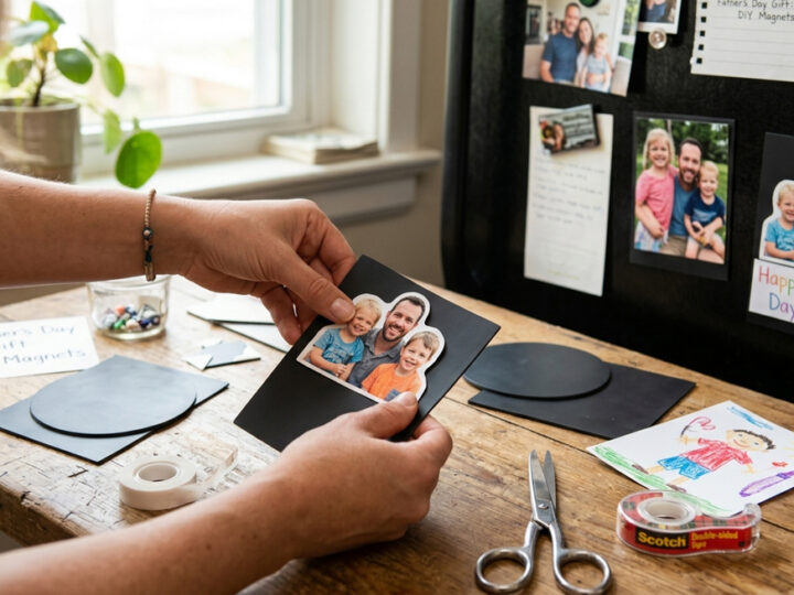 Father’s Day Magnetic Photo Gift Idea