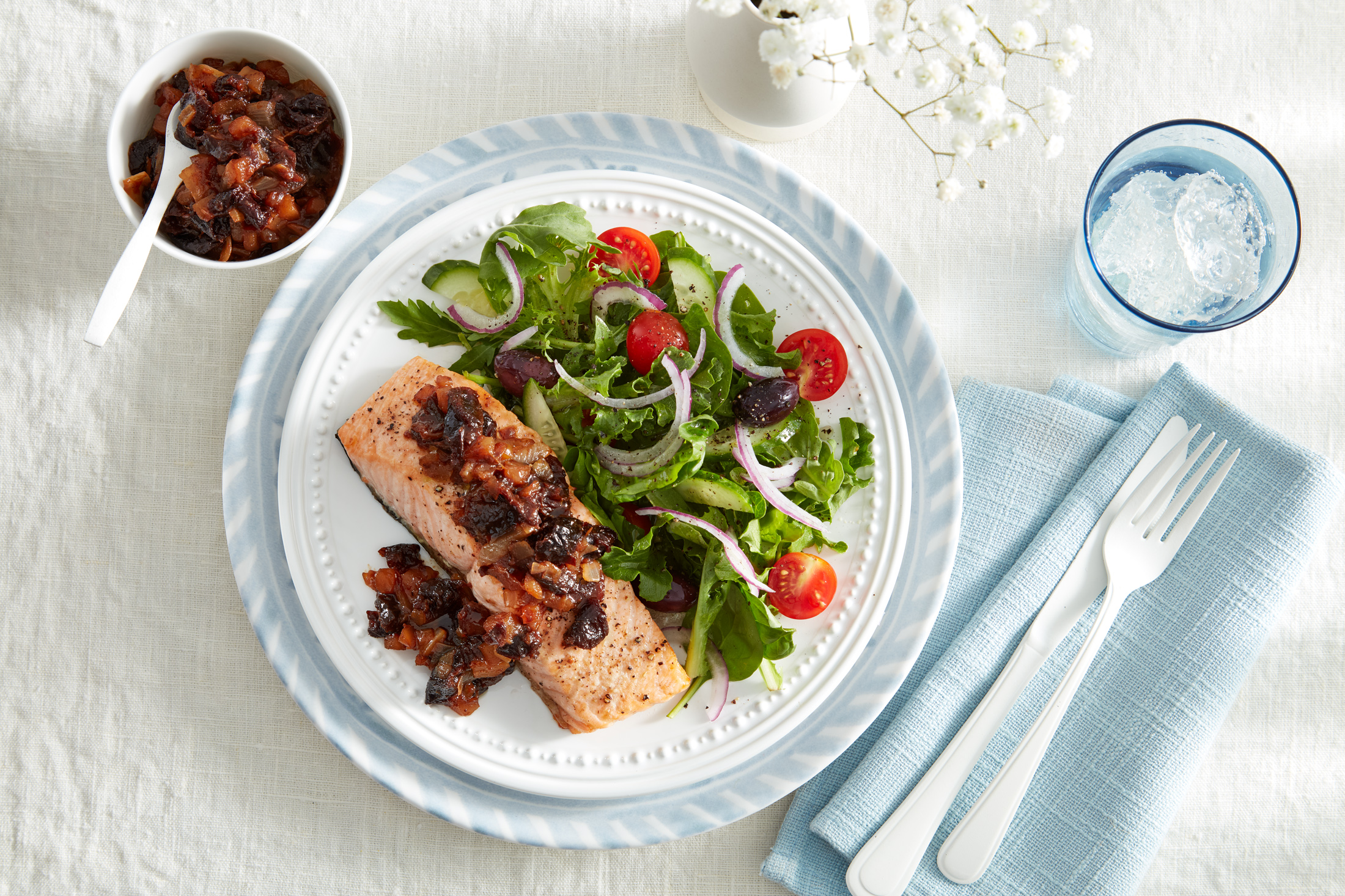 Fresh-grilled Salmon with an Extra Healthy Secret