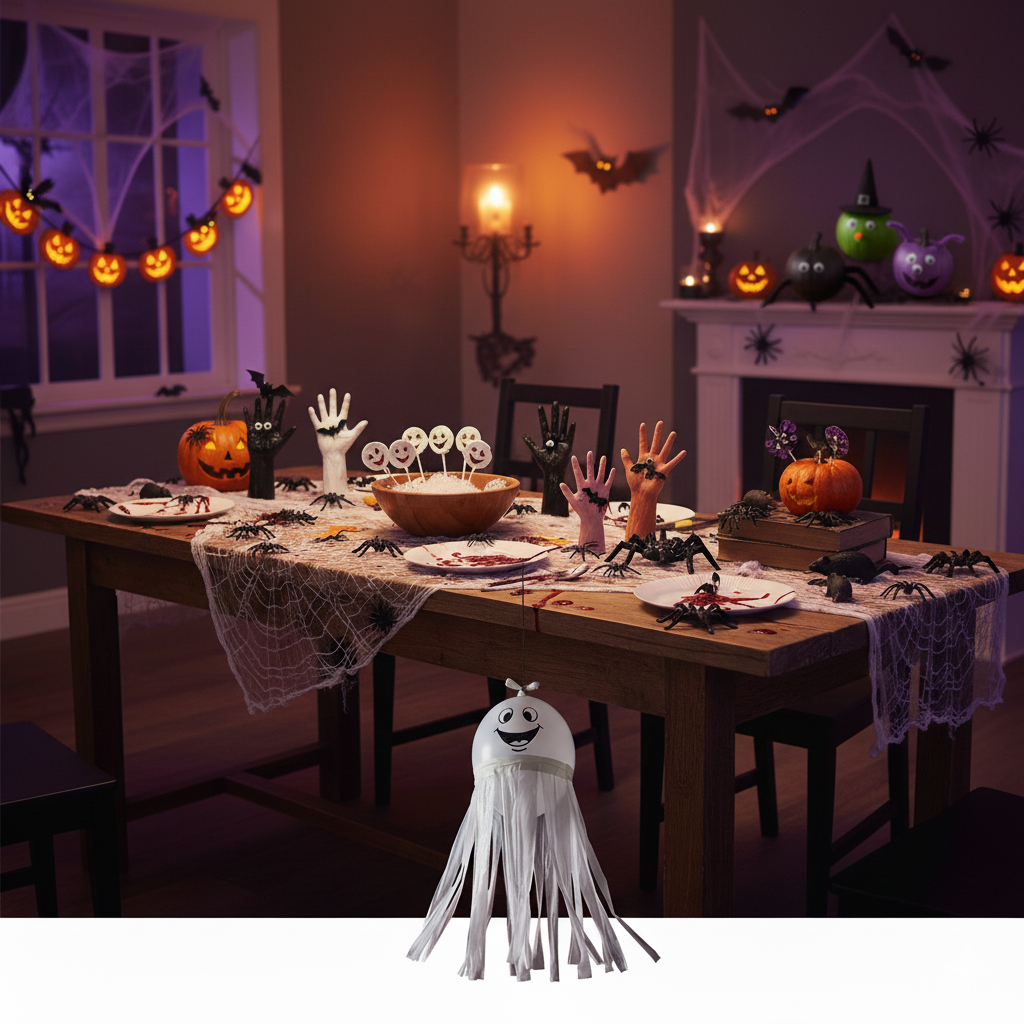 Halloween Decorations on a Dime