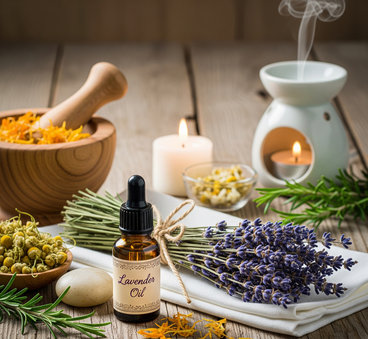 Healing Herbs and Aromatherapy for Rejuvenation