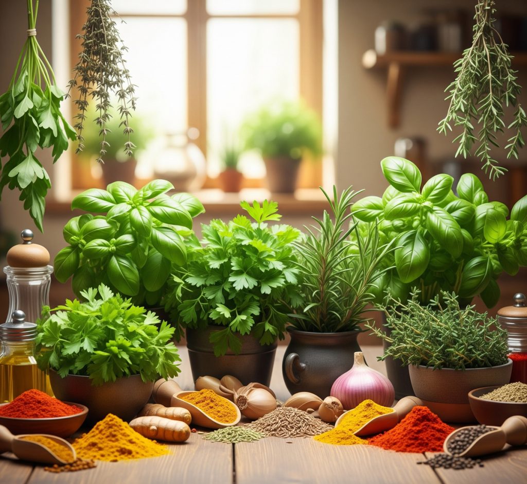 How to Use Fresh Herbs and Spices Appropriately in Cooking ...