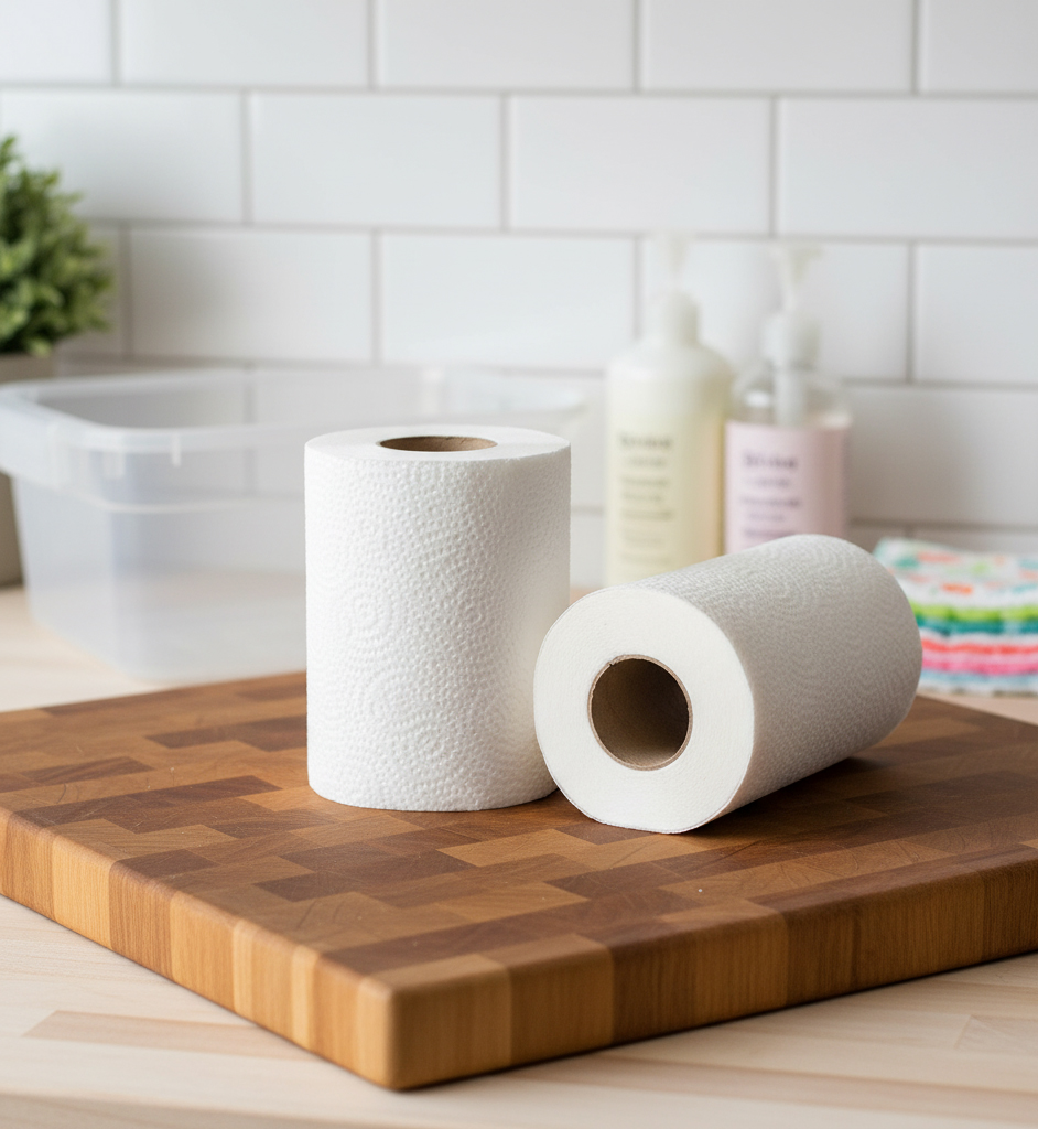 Making Homemade Baby Wipes