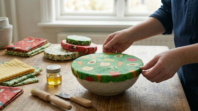 How to Make Beeswax Bowl Covers