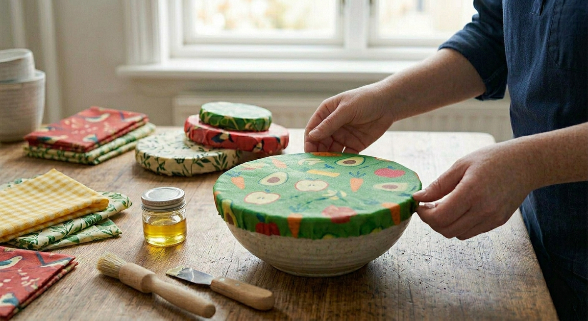 How to Make Beeswax Bowl Covers