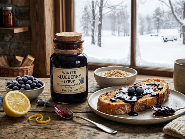 Blueberries in the Winter Larder