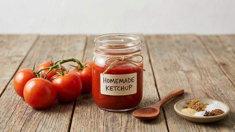 Homemade Ketchup Recipe – Easy and Delicious!