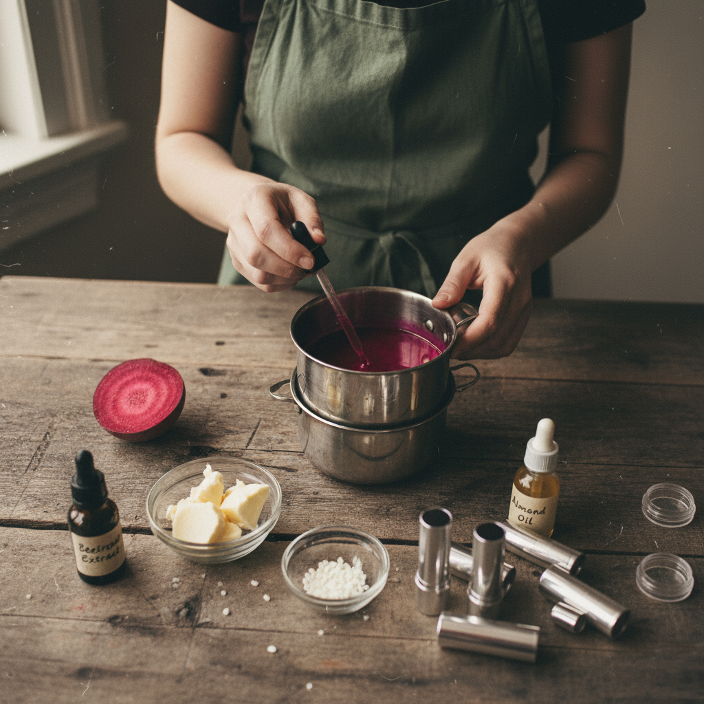 Homemade Natural Lipstick