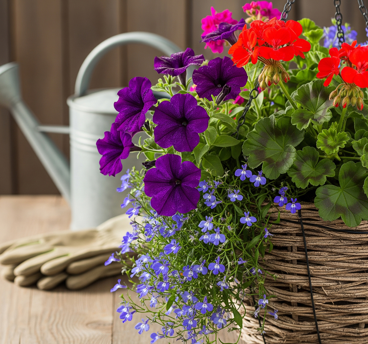 June in The Flower Garden
