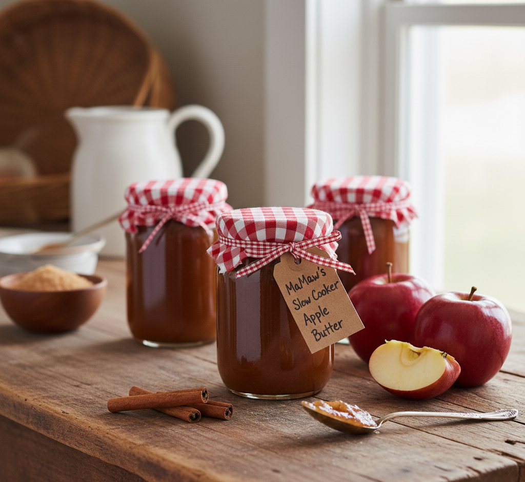 MaMaw’s Slow Cooker Apple Butter