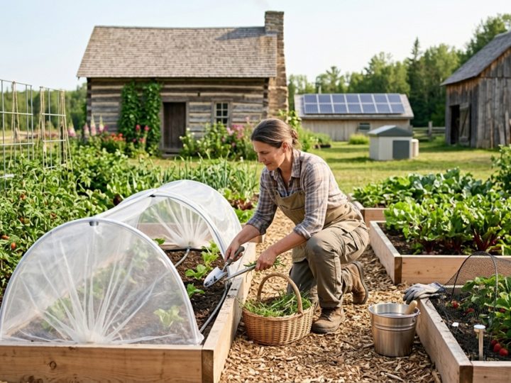 Tending The May Vegetable Garden