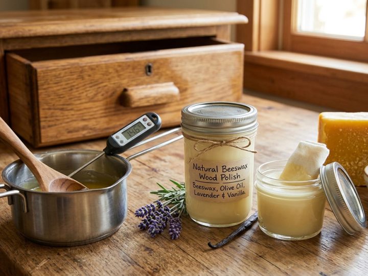 How to Make Your Own Natural Beeswax Polish