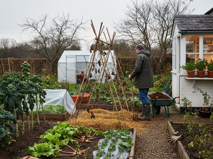 November in The Vegetable Garden