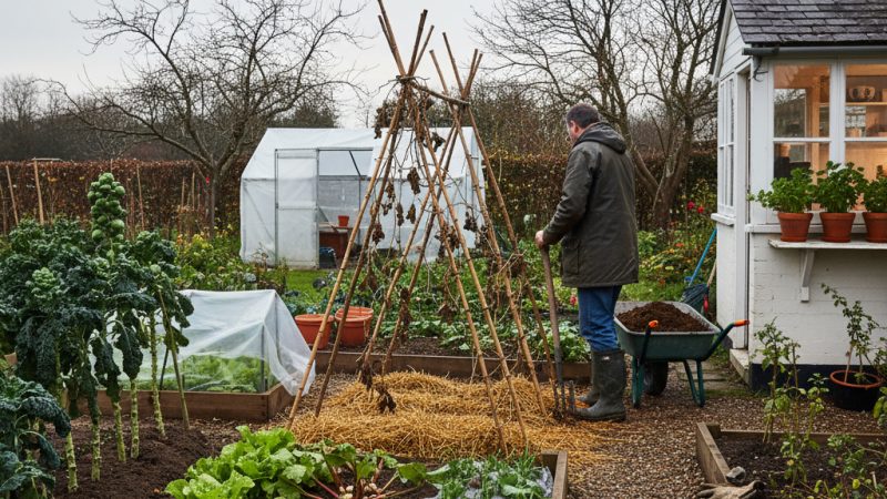 November in The Vegetable Garden