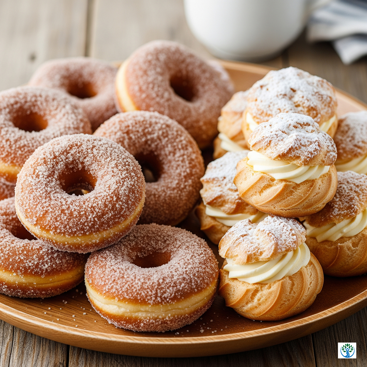 Spoil Your Family: Homemade Nutmeg Doughnuts & Ms. Agatha’s Cream Puffs