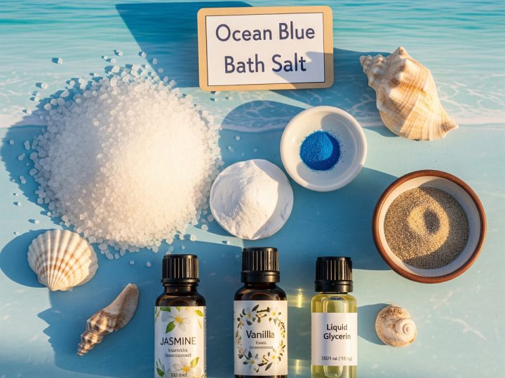 Ocean Blue Bath Salt Recipe