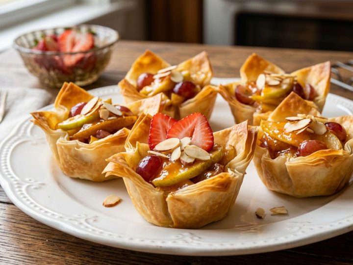 Phyllo Flowers for Easter