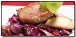 Red Cabbage Braised with Apples