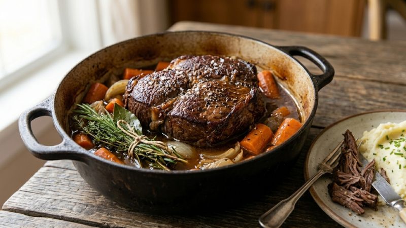 The Ultimate Slow-Cooked Pot Roast