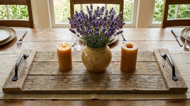 Make a Rustic Reclaimed Wood Tray