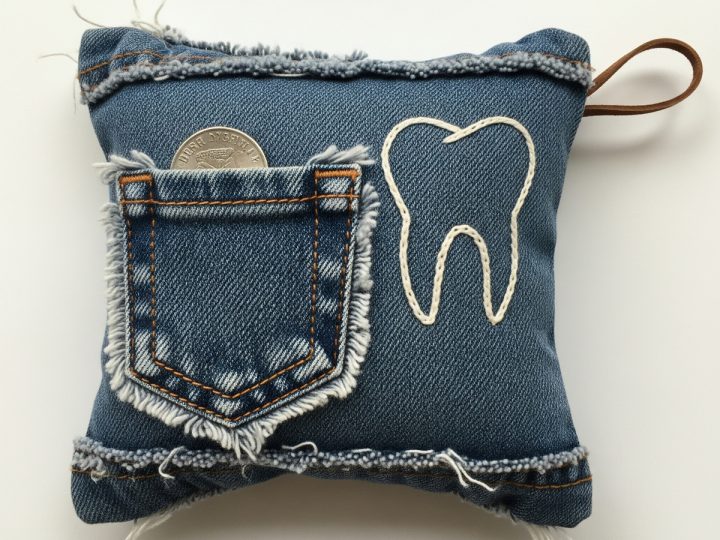 How to Make a Rustic Tooth Fairy Pillow