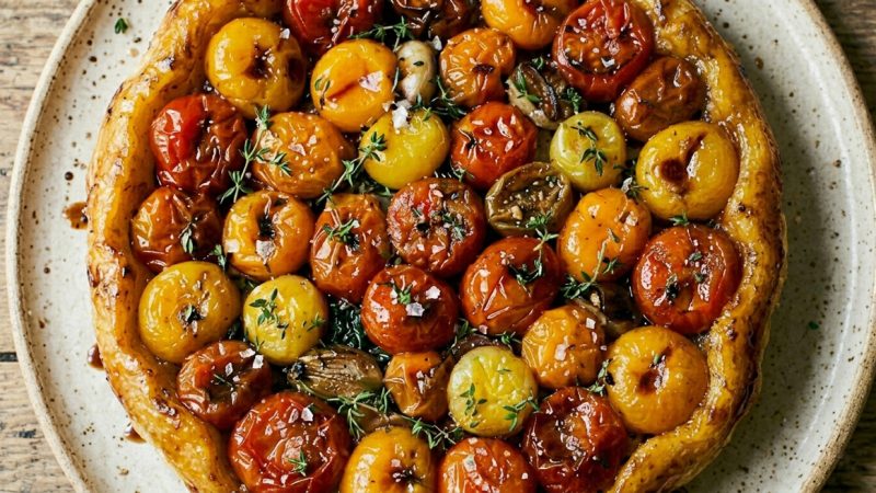 Savory Tomato Tarte Tatin