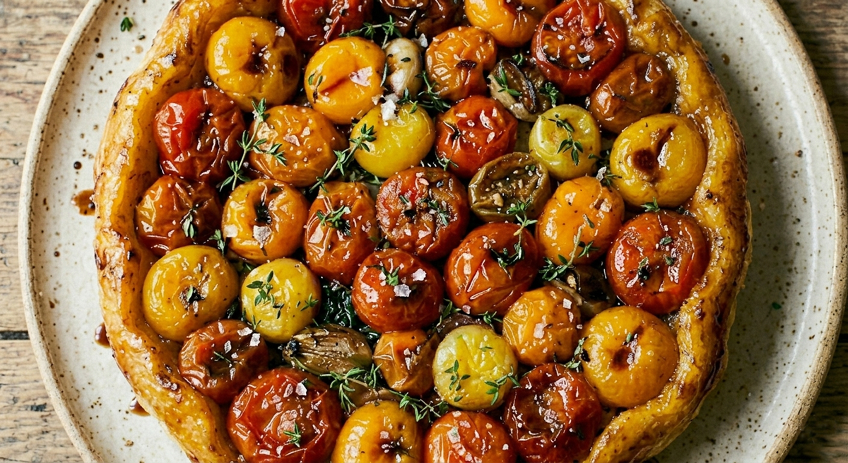 Savory Tomato Tarte Tatin