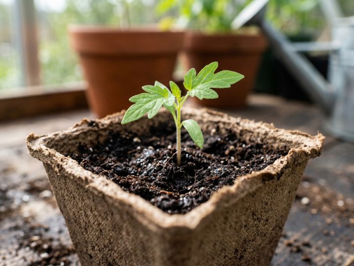 April in The Vegetable Garden