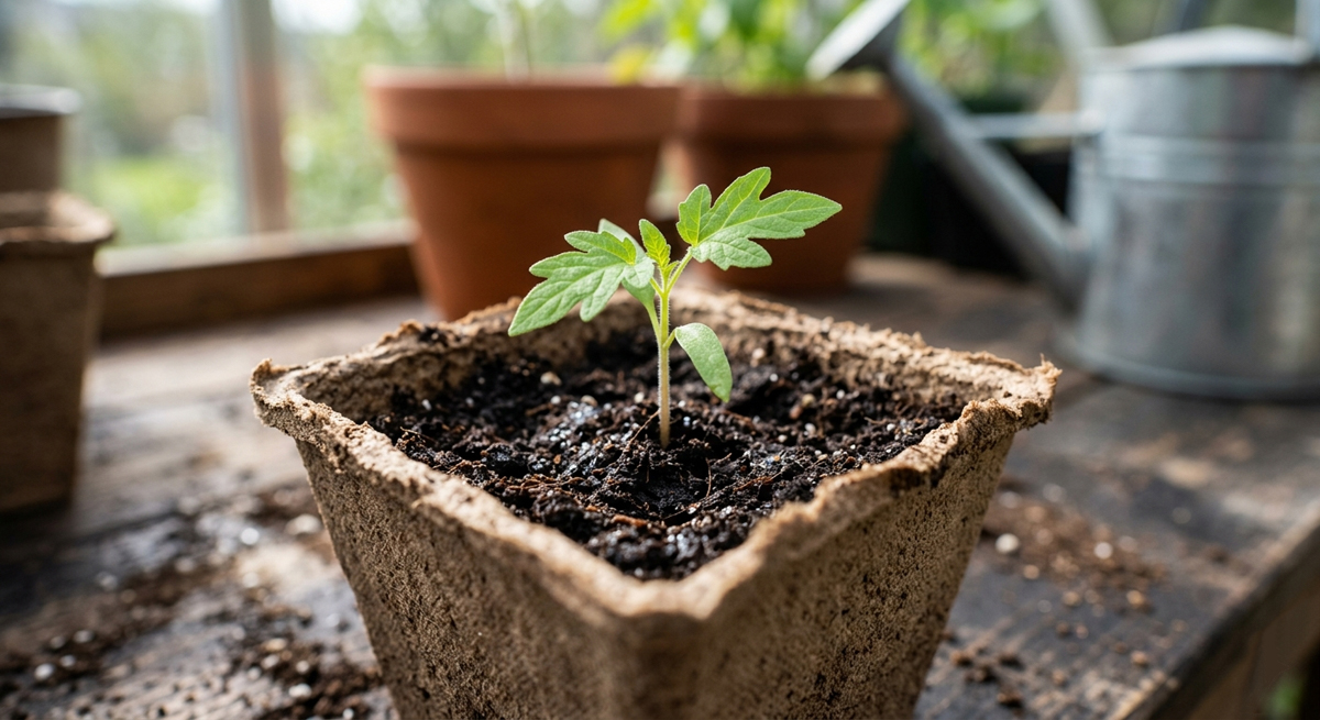 April in The Vegetable Garden