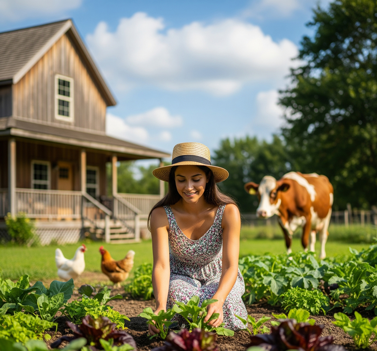 Living a Country Lifestyle and Becoming Self-Sufficient