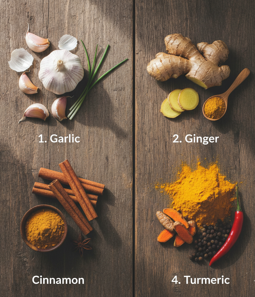 4 Best Spices to Fight Inflammation