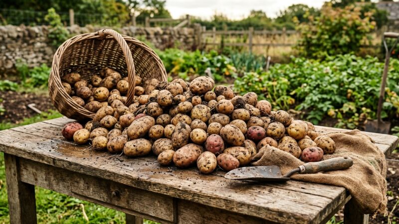 Homestead Methods for Storing Potatoes for Winter