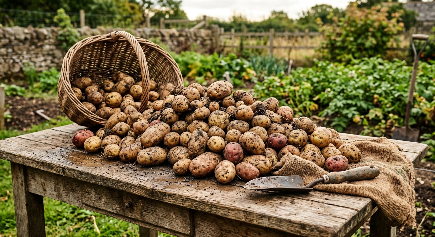 Homestead Methods for Storing Potatoes for Winter