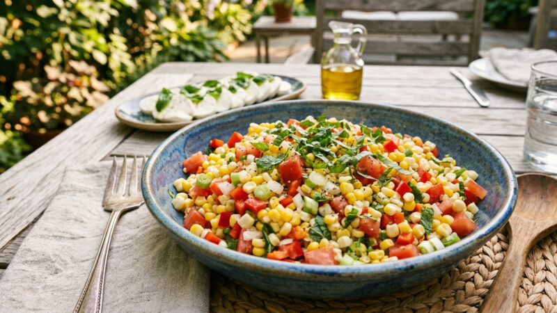 Corn and Tomatoes are Summer’s Perfect Pair