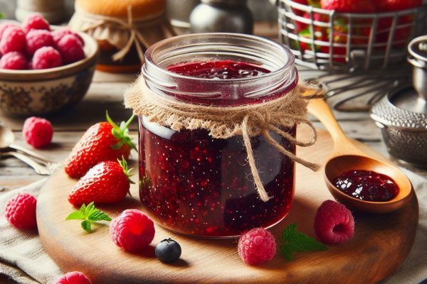 Sweet and Tangy Pioneer Berry Jam