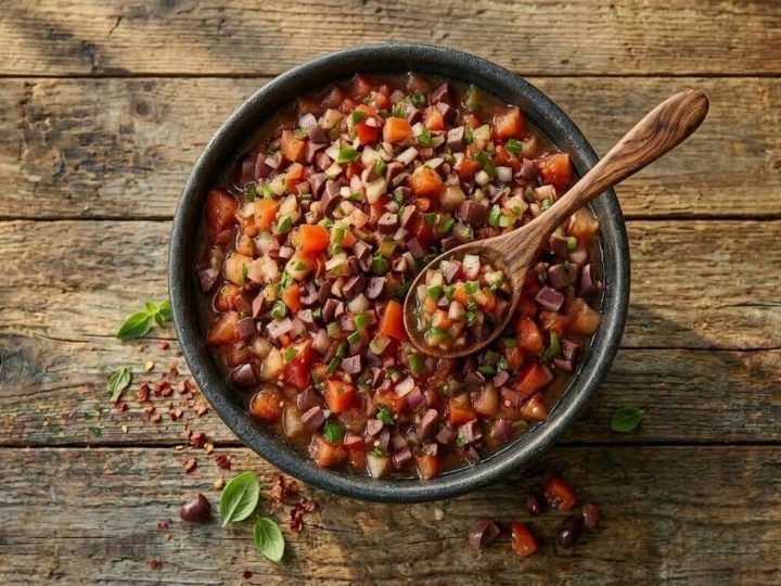 Sun-Ripened Tomato and Kalamata Relish
